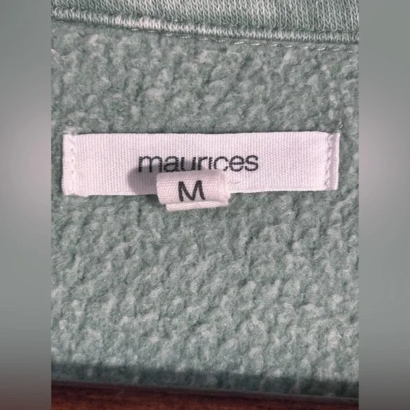 Flowy Acid Washed Waffle Knit Boho Button Up - Picture 3 of 5